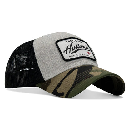 Hootin' & Hollerin' Patch Snapback Hat