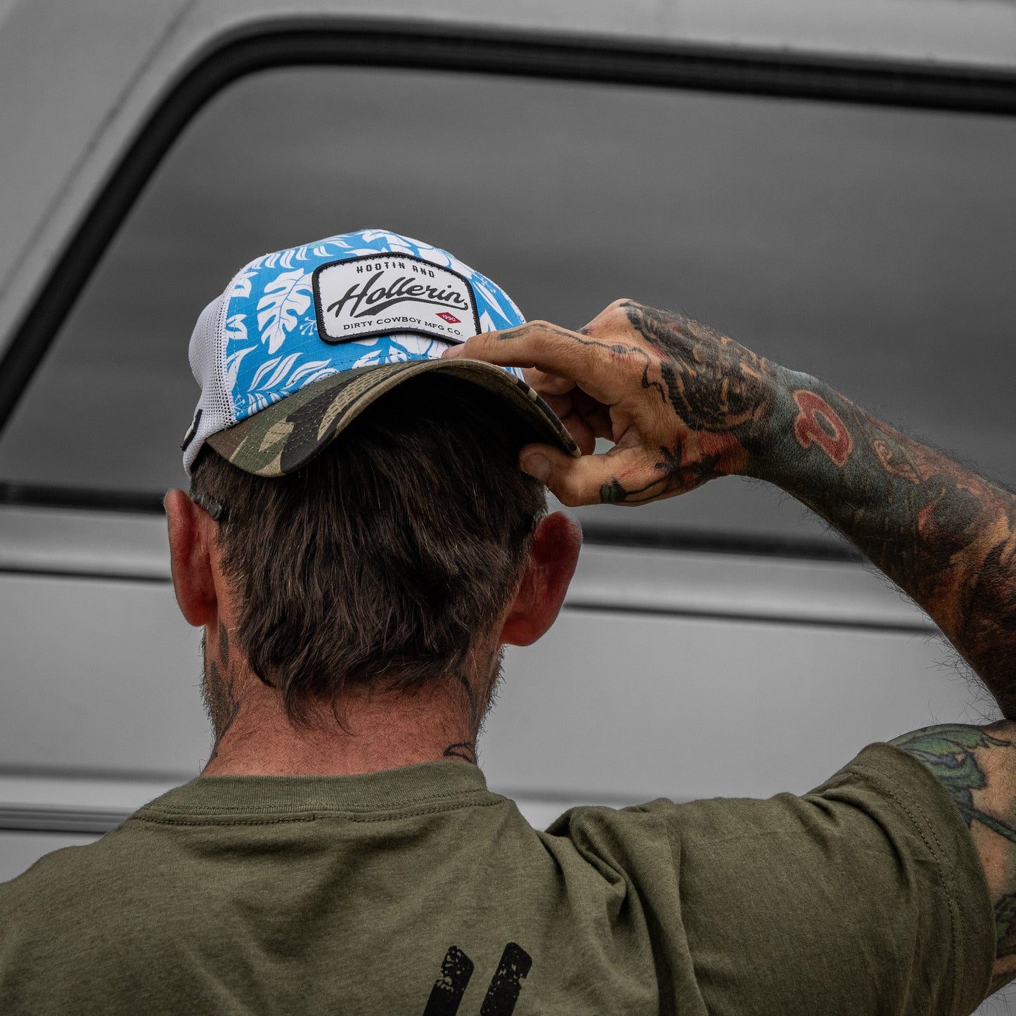 Hootin And Hollerin Patch Original Ripstop Classic Snapback Hat