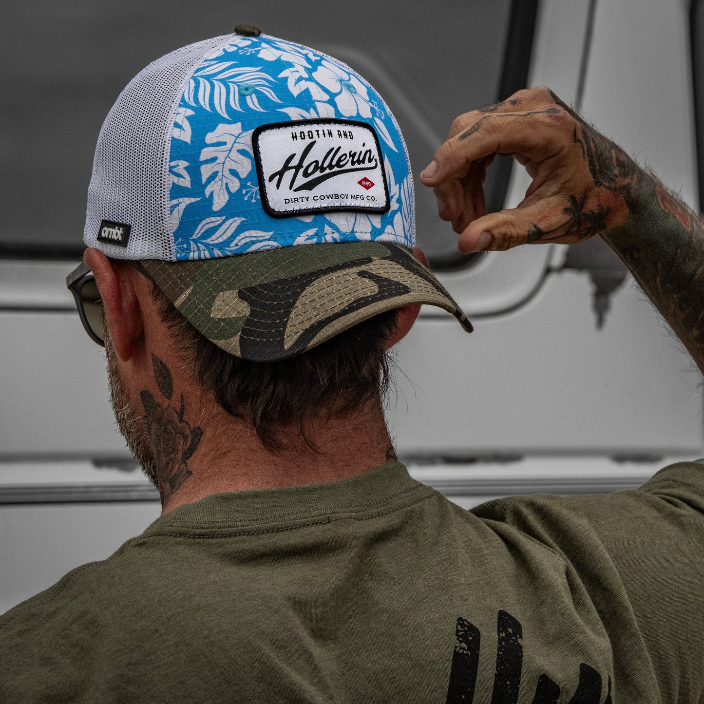 Hootin And Hollerin Patch Original Ripstop Classic Snapback Hat