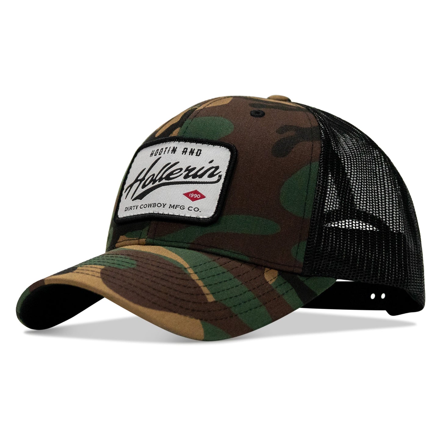 Hootin' & Hollerin' Patch Snapback Hat