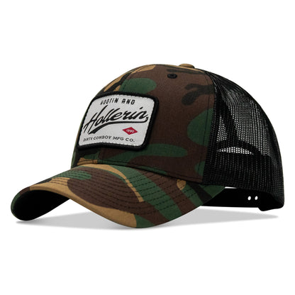 Hootin' & Hollerin' Patch Snapback Hat