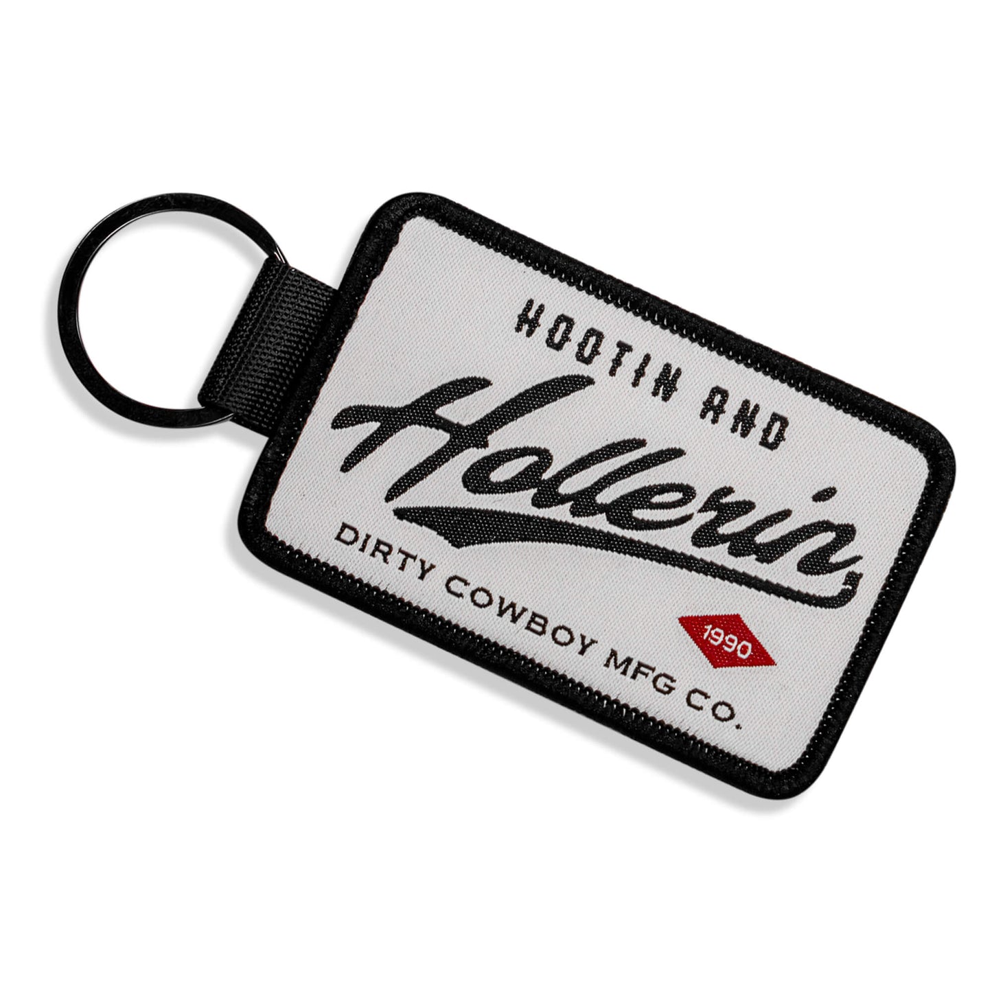 Hootin And Hollerin Flight Tag Keychain