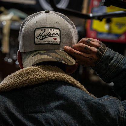 Hootin' & Hollerin' Patch Snapback Hat