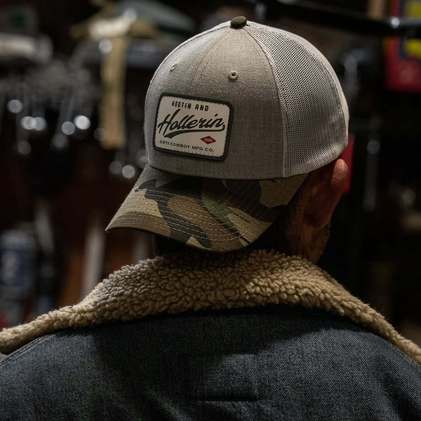 Hootin' & Hollerin' Patch Snapback Hat