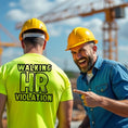 Load image into Gallery viewer, HR Violation - Long Sleeve Hi-Vis T-Shirt
