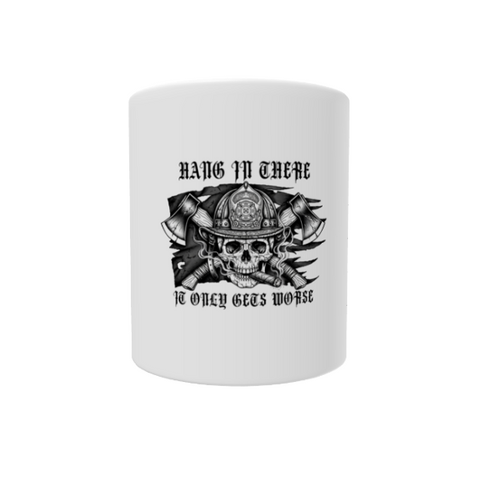 IT ONLY GETS WORSE MUG