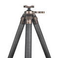 Load image into Gallery viewer, LINKOGEAR HT-404C Carbon Fiber Hunting Tripod Rest – Picatinny QR – Brown
