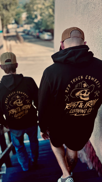 Red Truck Cowboys Hoodie