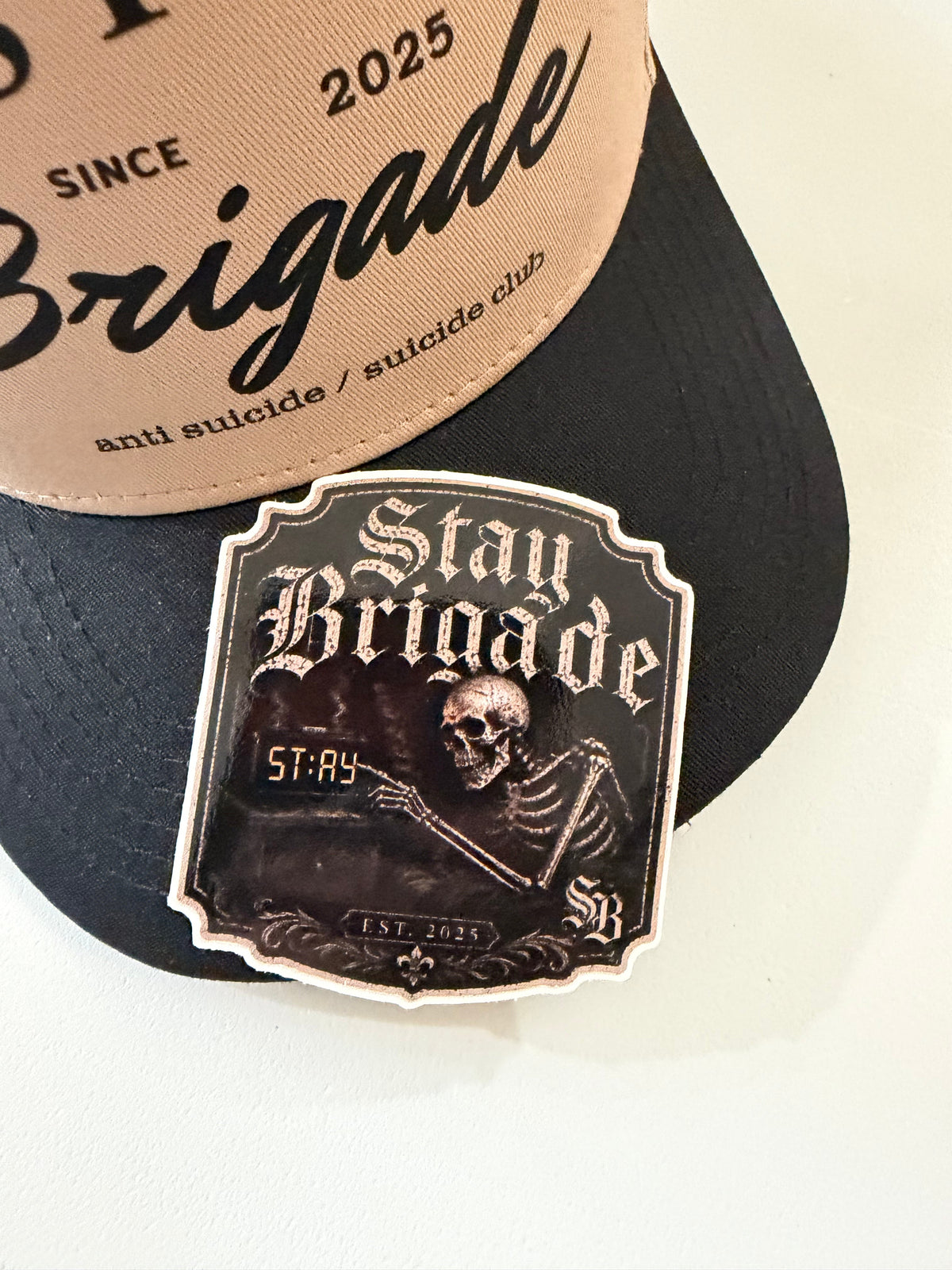 Skeleton Vinyl Sticker
