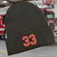 Load image into Gallery viewer, Custom Station Number - Two Color - Beanie
