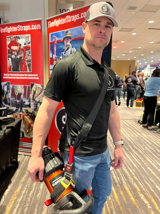 Extrication Tool Carrying Strap (Long/Holmatro)-Deluxe (FFETCS-FFSWB)