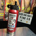 Load image into Gallery viewer, Dry Chem Extinguisher 32 oz. Stainless Steel Water Bottle
