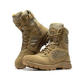 Load image into Gallery viewer, ROCKROOSTER Burano Coyote 8 inch Suede Leather Waterproof Tactical & Military Boots AB540
