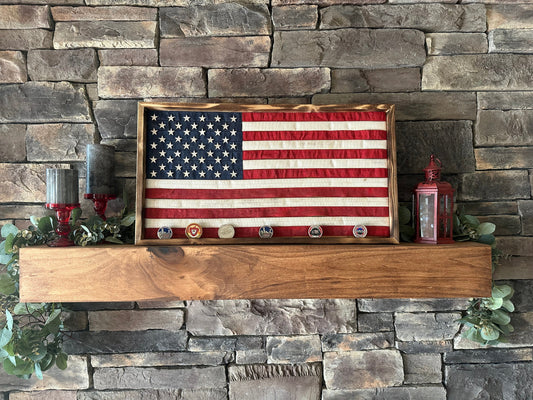 Fire Hose American Flag