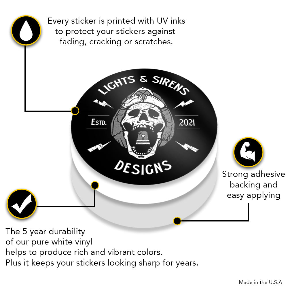 Ultra Firefighter 3 Pack Bundle Decal Sticker