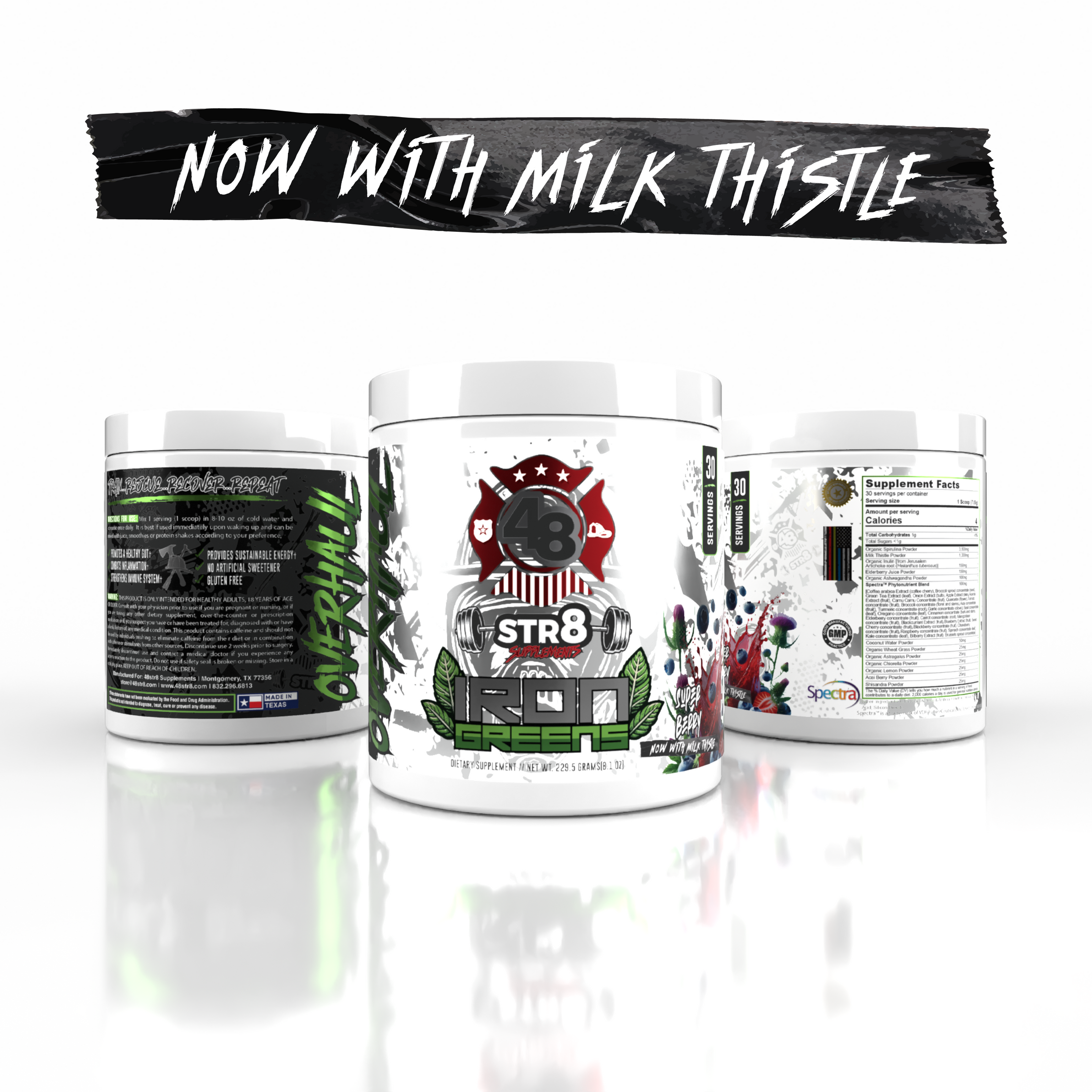 "Overhaul" - Super Berry Greens Mix