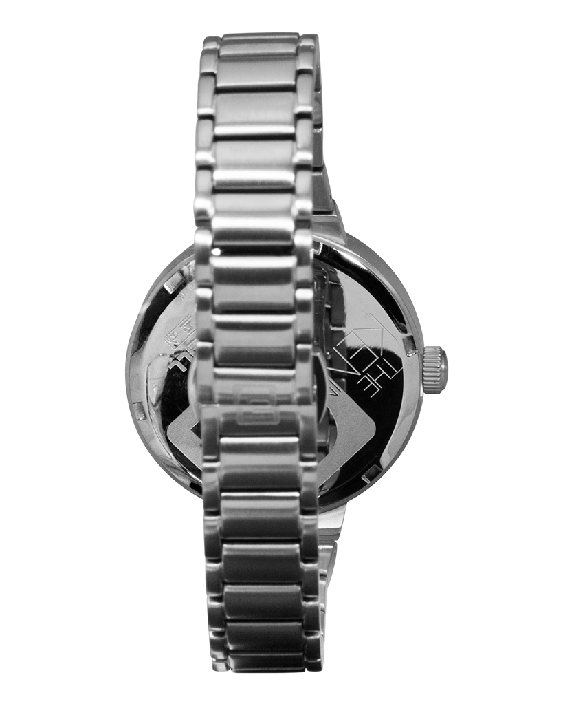Kennedy (Silver/White) Watch