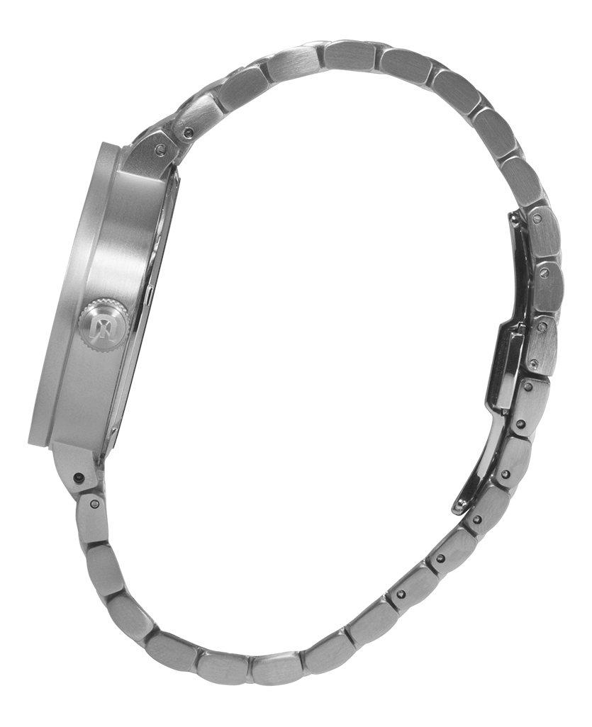 Kennedy (Silver/White) Watch