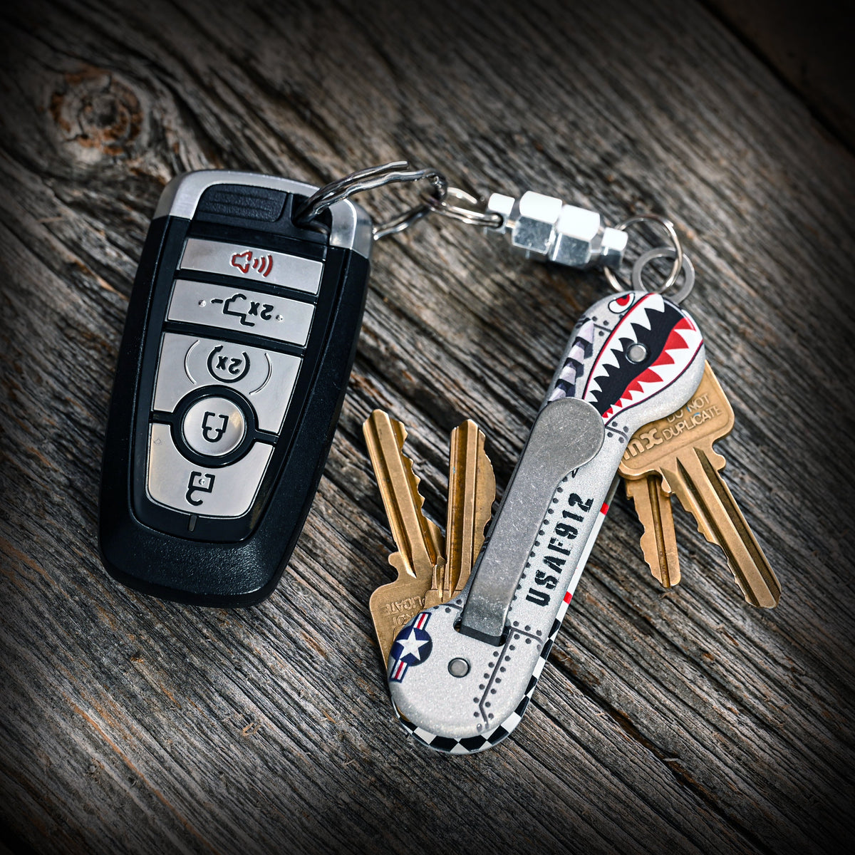Aluminum Bomber Key Organizer