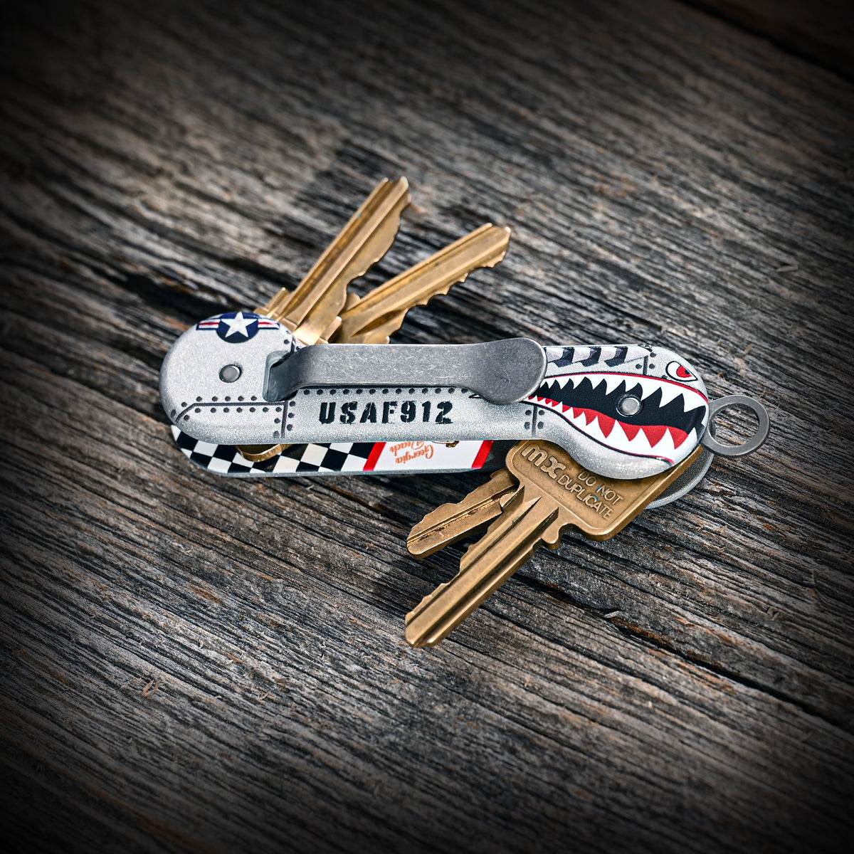 Aluminum Bomber Key Organizer