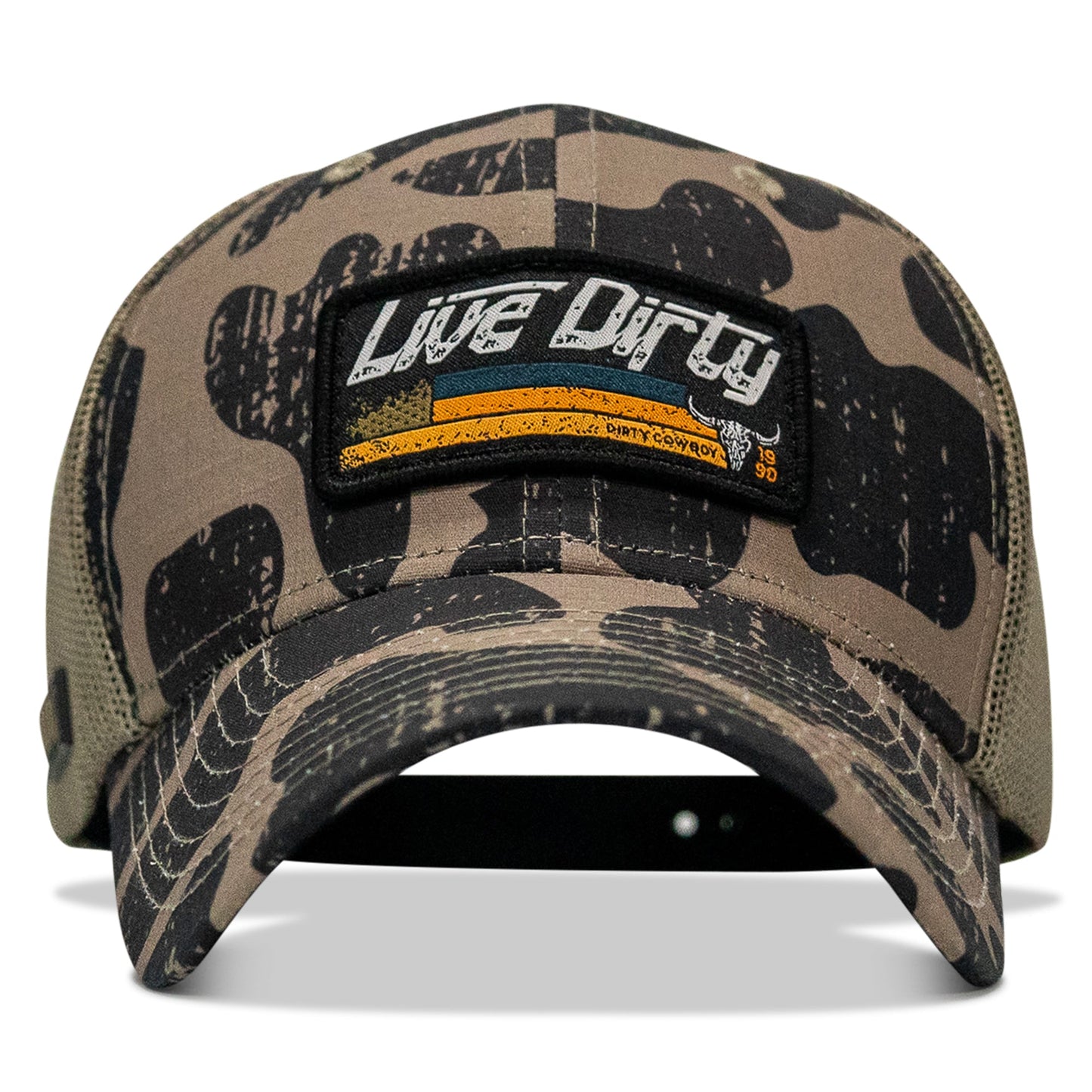 Live Dirty Patch Original Ripstop Classic Snapback Hat