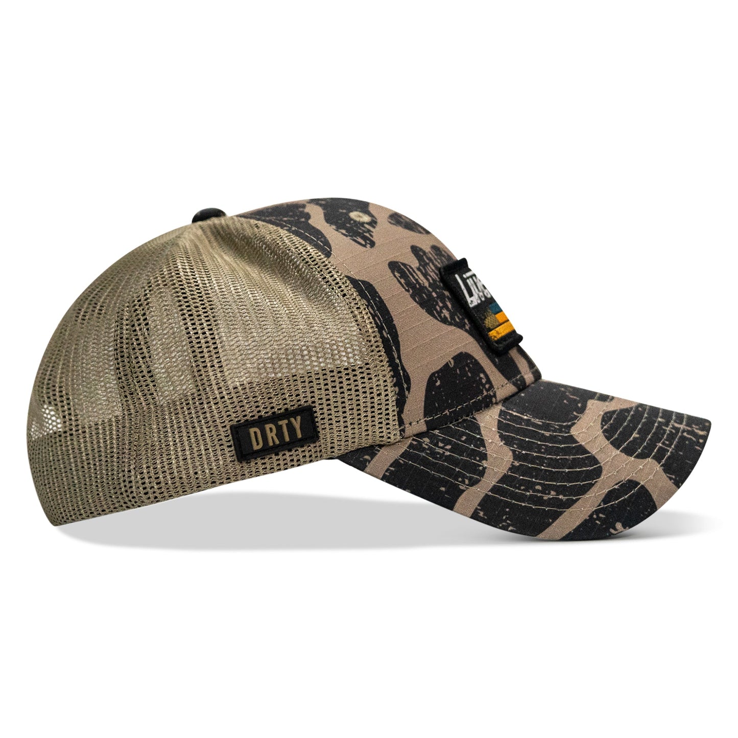 Live Dirty Patch Original Ripstop Classic Snapback Hat