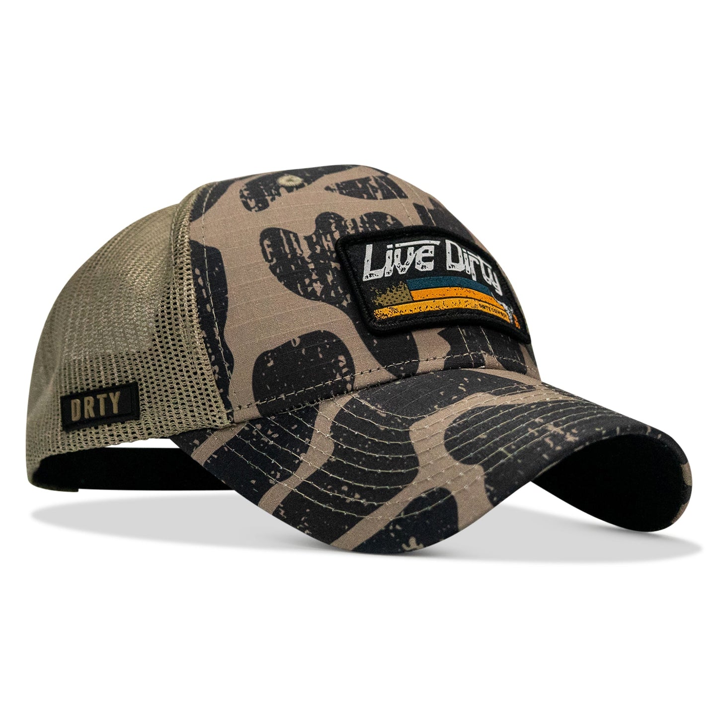 Live Dirty Patch Original Ripstop Classic Snapback Hat