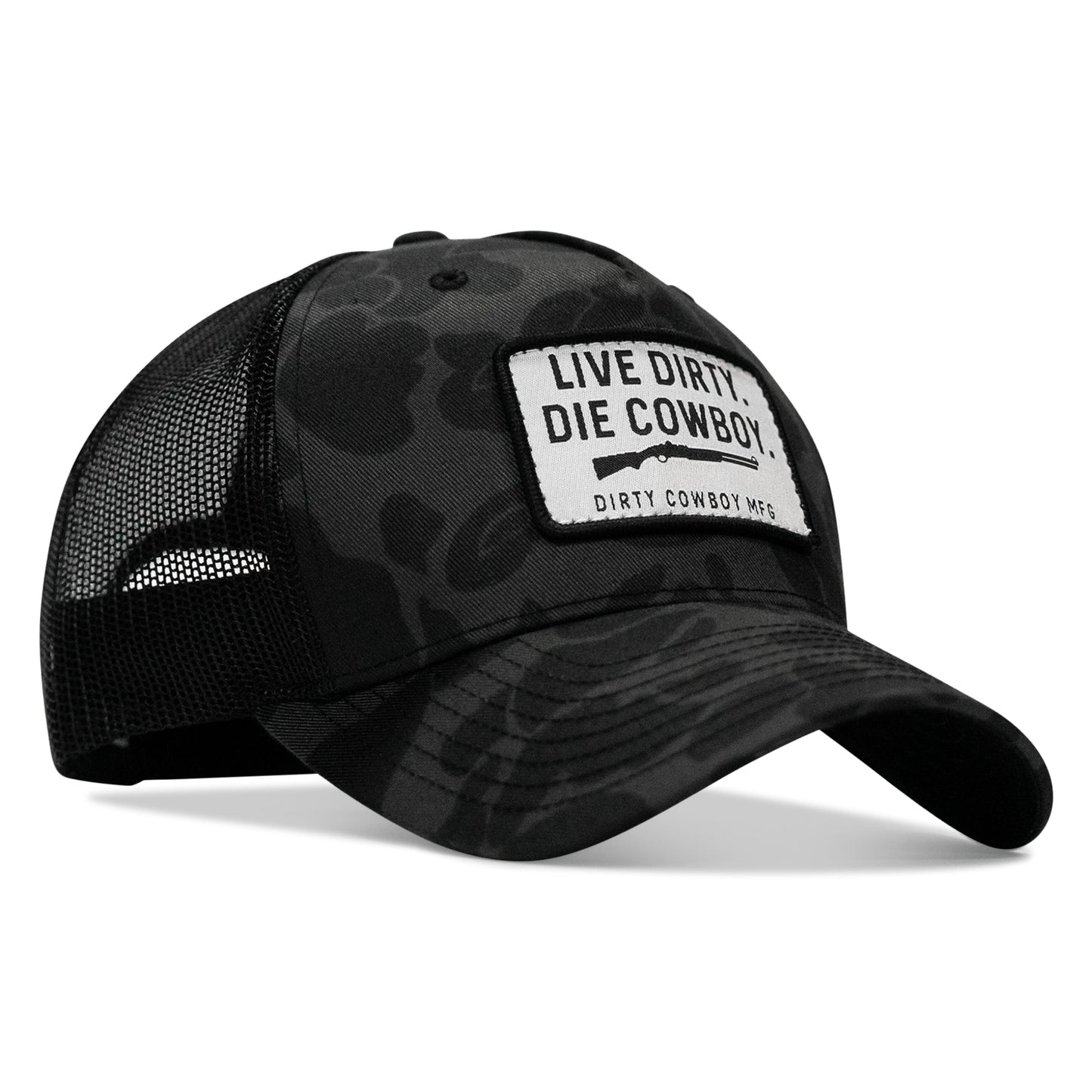 Live Dirty. Die Cowboy. SnapBack Hat