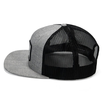 Live Dirty. Die Cowboy. Flatbill SnapBack