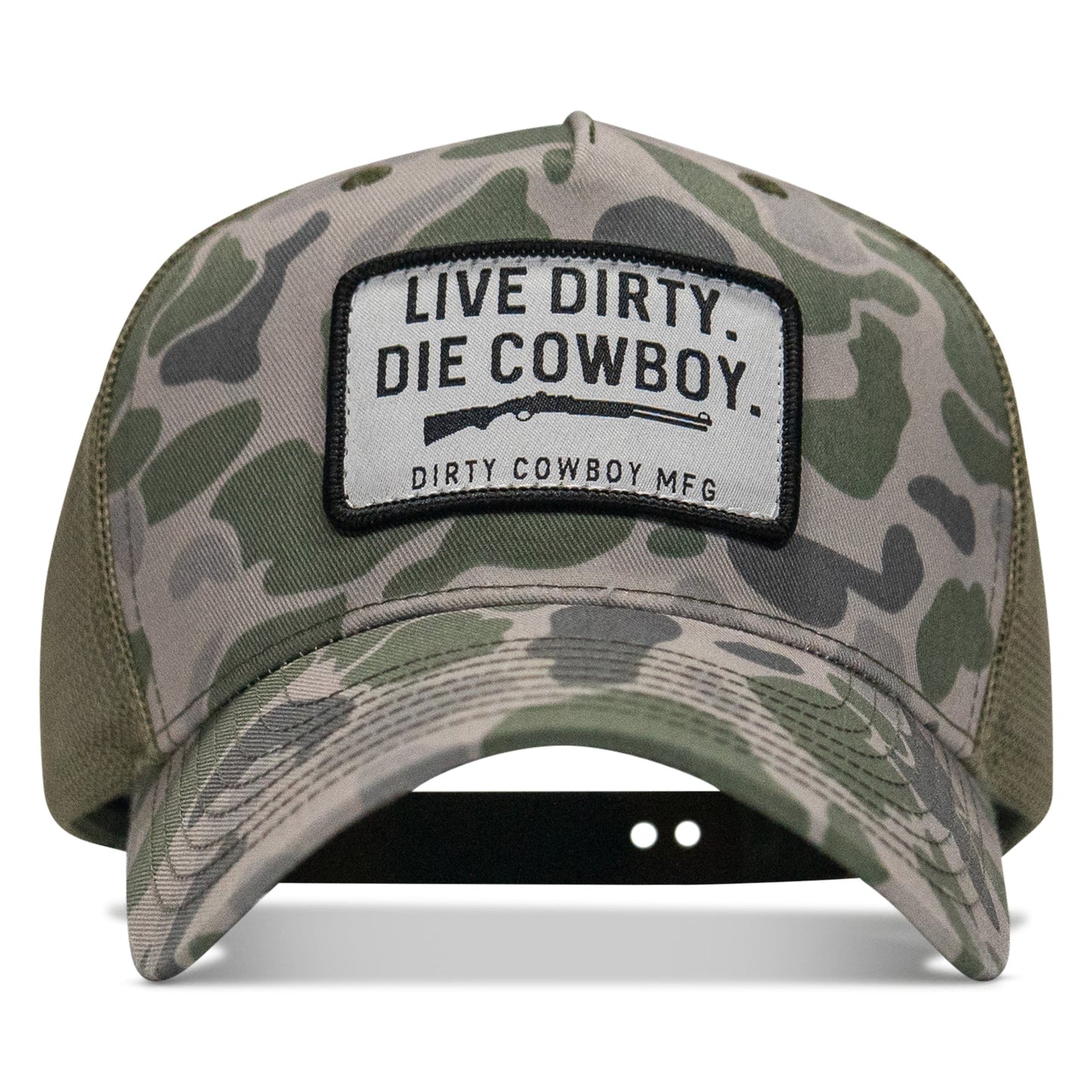 Live Dirty. Die Cowboy. SnapBack Hat