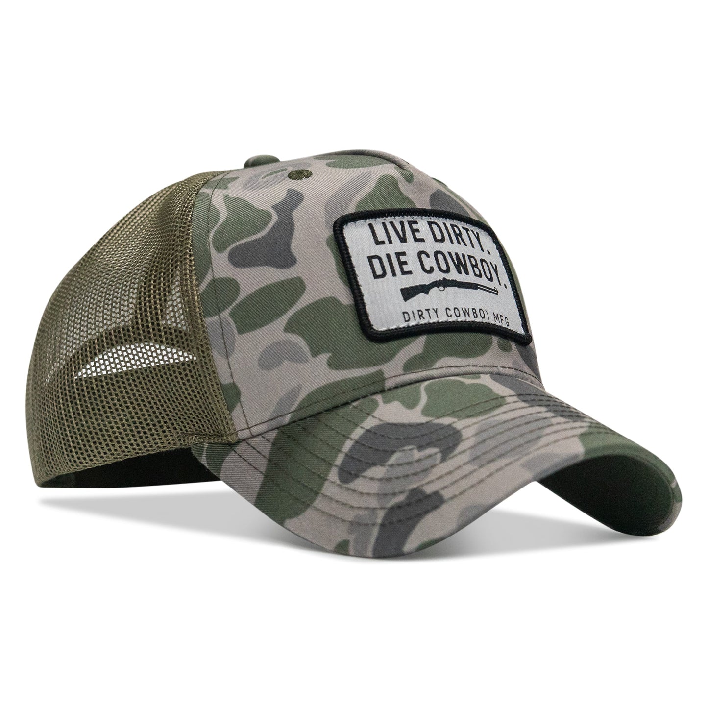 Live Dirty. Die Cowboy. SnapBack Hat