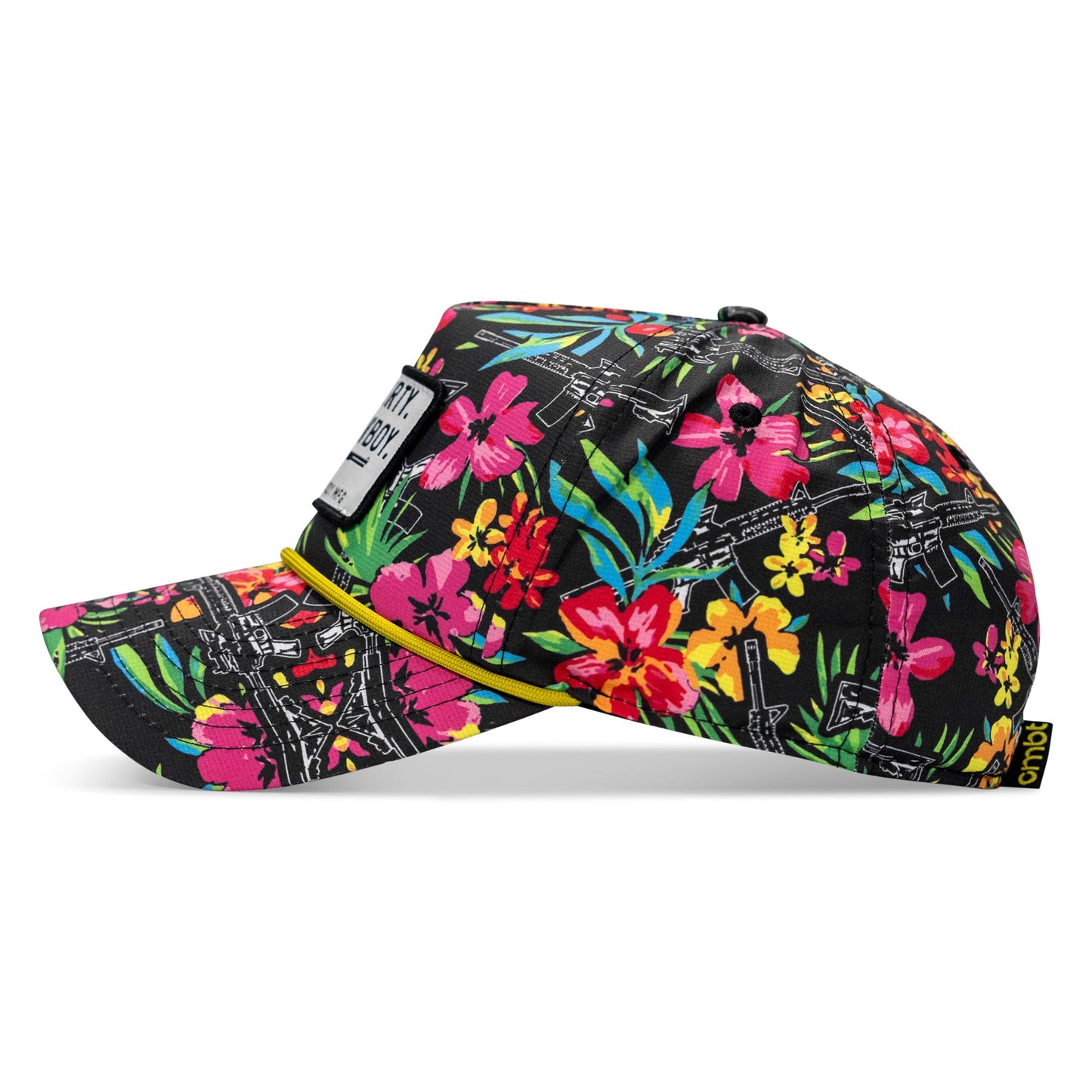 Live Dirty. Die Cowboy. Patch Weekender Snapback