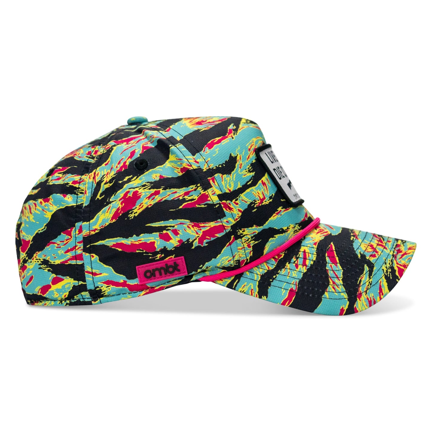 Live Dirty. Die Cowboy. Patch Weekender Snapback