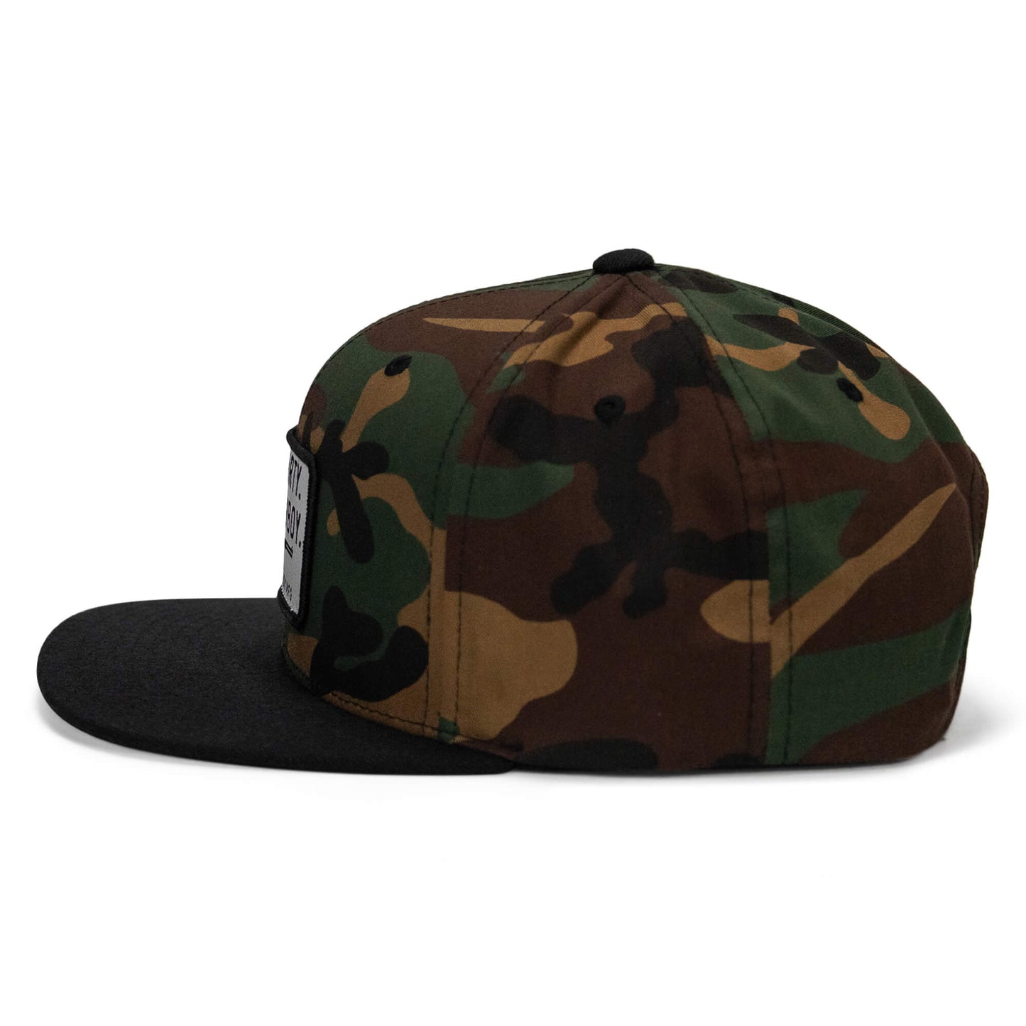 Live Dirty. Die Cowboy. Flatbill SnapBack