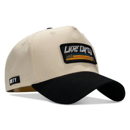 Live Dirty Western Patch Workhorse Snapback