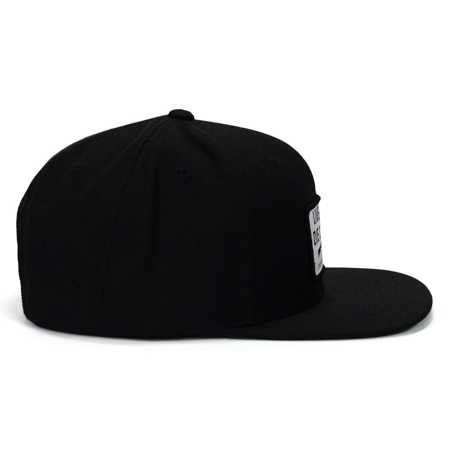 Live Dirty. Die Cowboy. Flatbill SnapBack