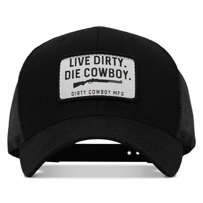Live Dirty. Die Cowboy. SnapBack Hat