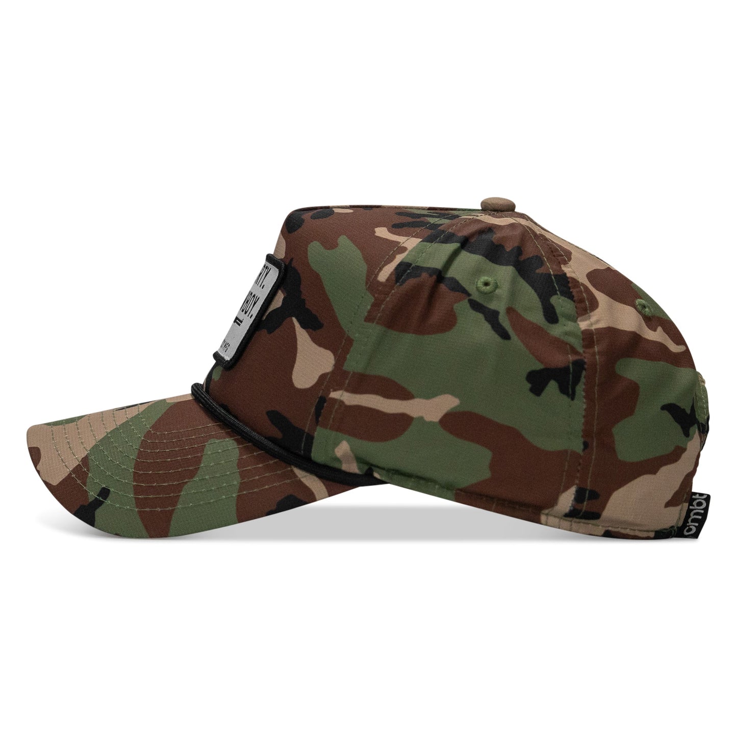 Live Dirty. Die Cowboy. Patch Weekender Snapback