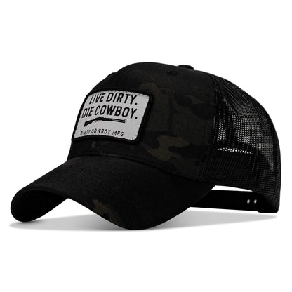 Live Dirty. Die Cowboy. SnapBack Hat