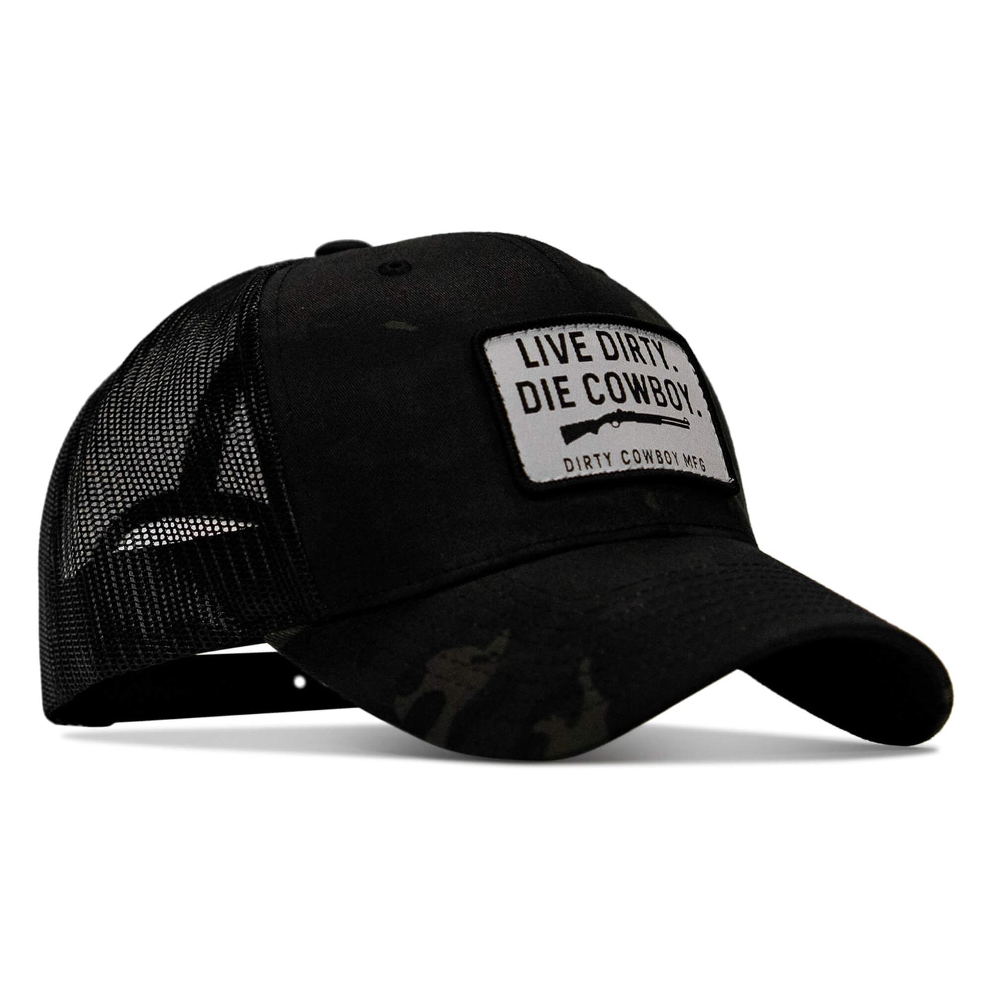 Live Dirty. Die Cowboy. SnapBack Hat