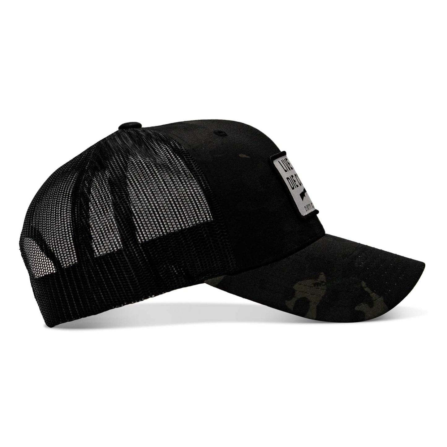 Live Dirty. Die Cowboy. SnapBack Hat