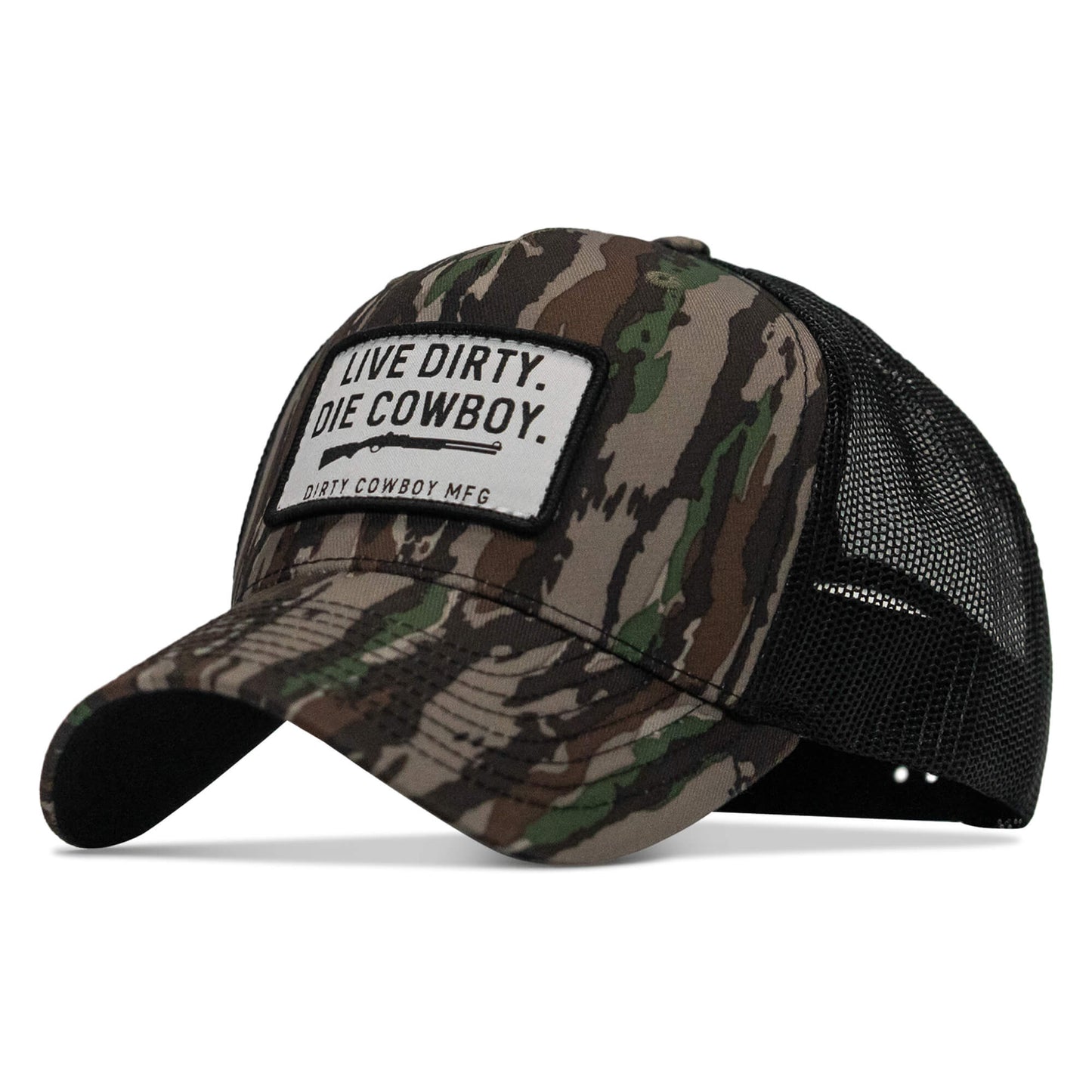 Live Dirty. Die Cowboy. SnapBack Hat