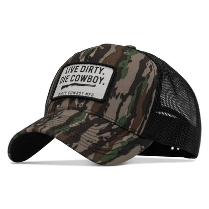 Live Dirty. Die Cowboy. SnapBack Hat