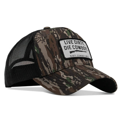 Live Dirty. Die Cowboy. SnapBack Hat