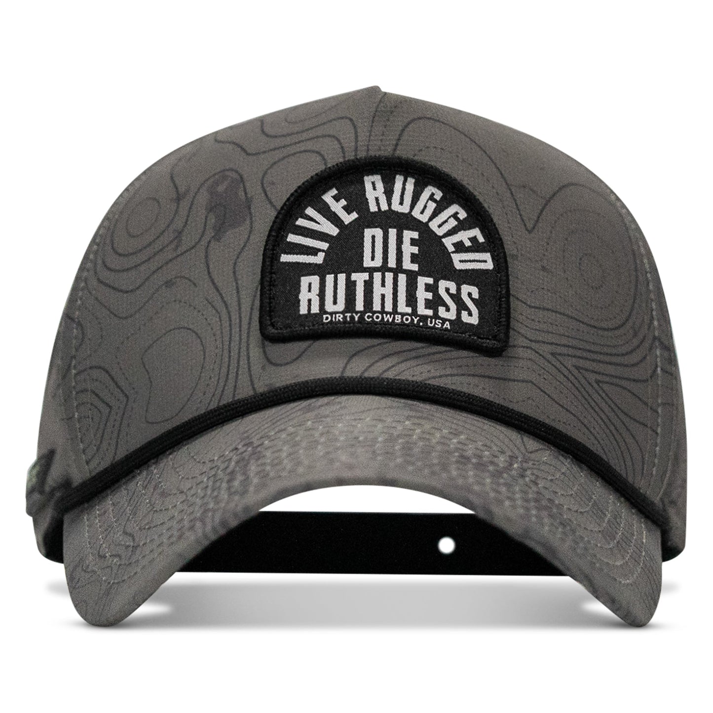 Live Rugged. Die Ruthless Patch Weekender Snapback