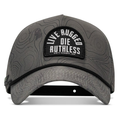 Live Rugged. Die Ruthless Patch Weekender Snapback