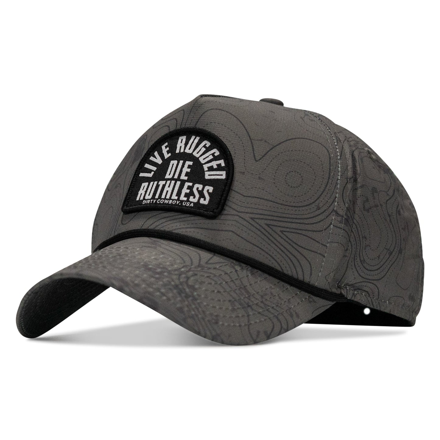 Live Rugged. Die Ruthless Patch Weekender Snapback