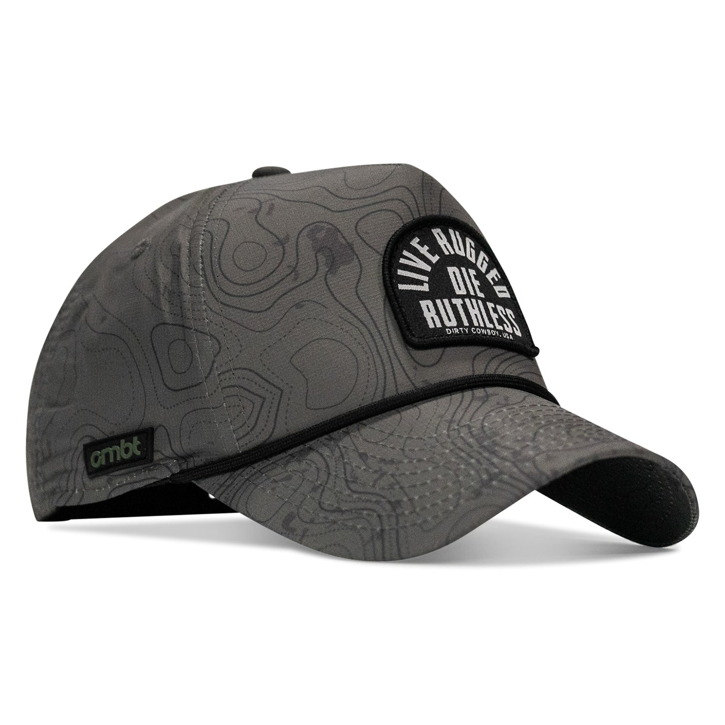 Live Rugged. Die Ruthless Patch Weekender Snapback