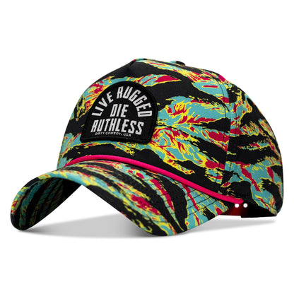 Live Rugged. Die Ruthless Patch Weekender Snapback