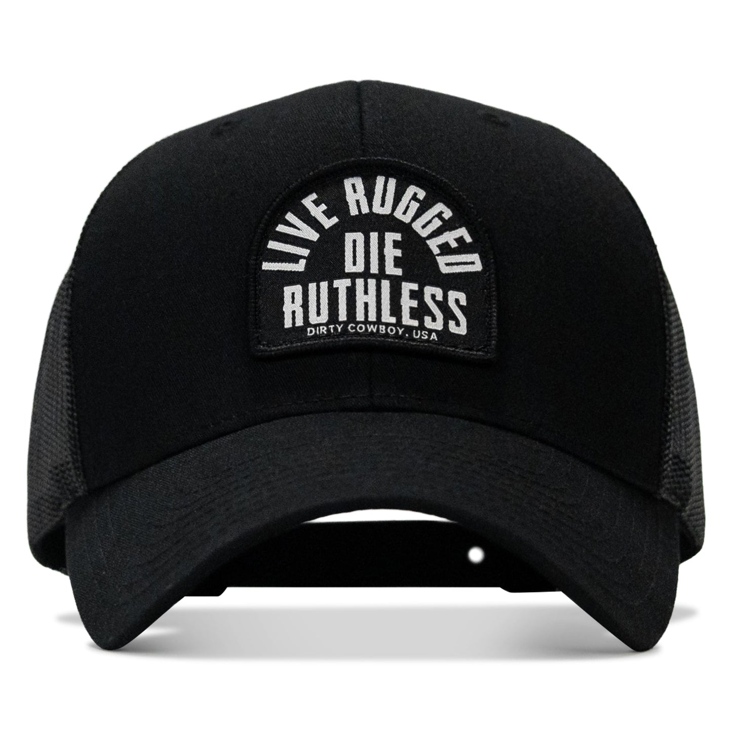 Live Rugged. Die Ruthless Patch Snapback Hat